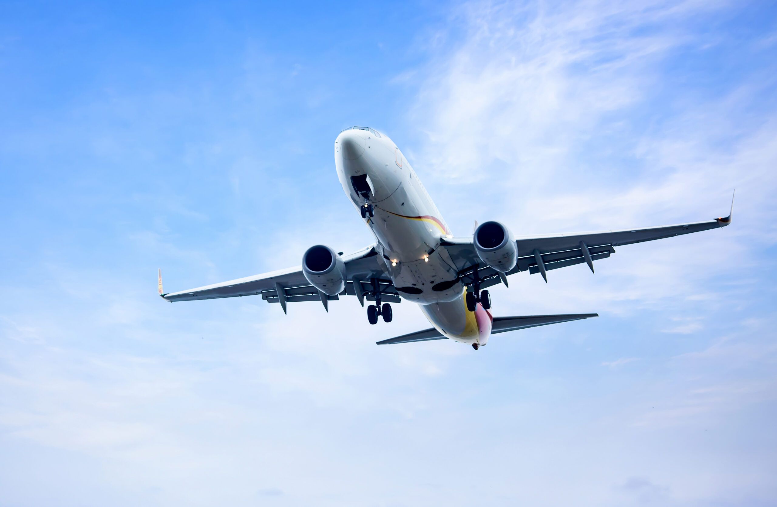 Aereo in volo